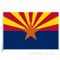 100% polyester 90*150CM bannière Arizona Drapeaux Arizona
